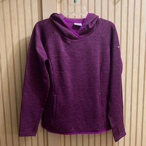 Columbia Purple Fleece Hoodie